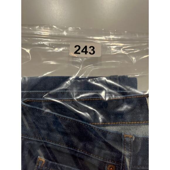 Everlane Jeans Mens 31x32 measures to 32x30.5 Selvedge Slim Fit Blue‎ Denim - Picture 13 of 13